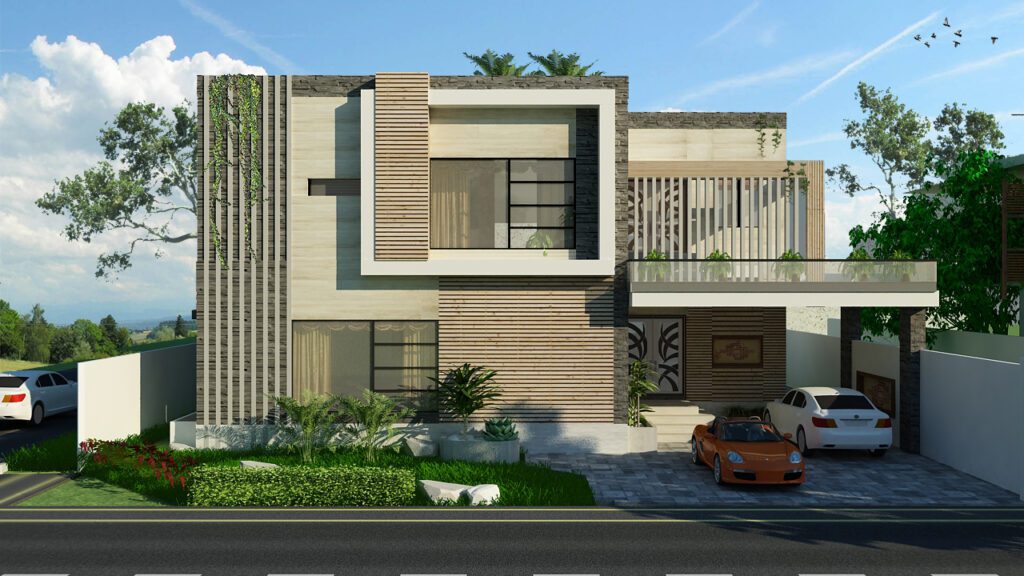 1 KANAL HOUSE DHA 6 LAHORE Architect Layout interior Design Winds International