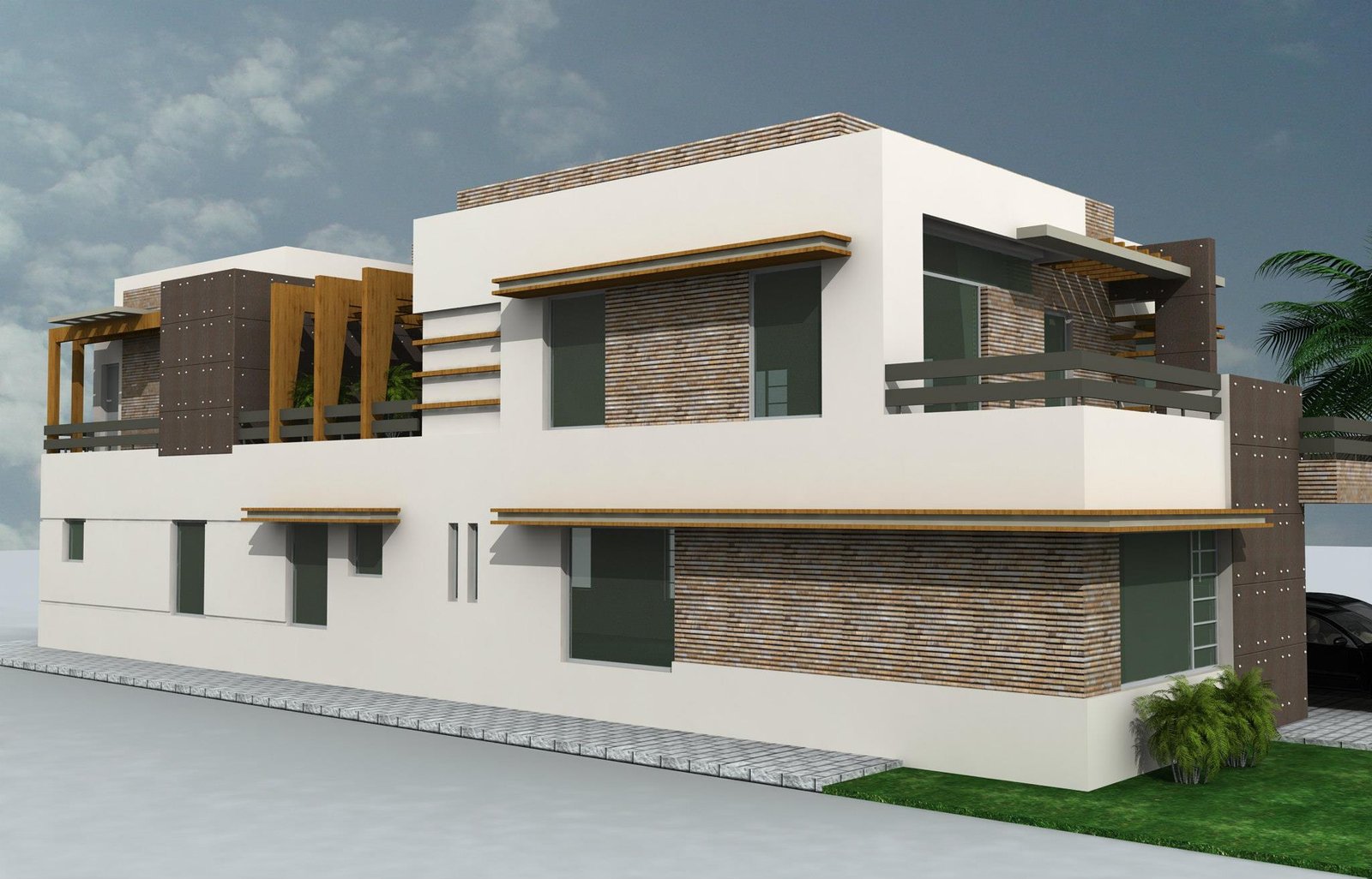 1 KANAL HOUSE DHA 8 LAHORE Architect Layout Interior design Construction turnkey Winds International (2)