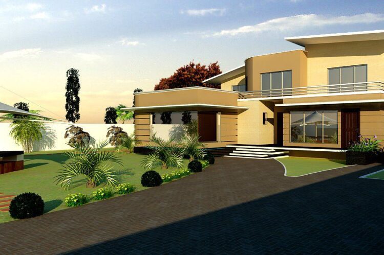 4 KANAL HOUSE ABDULLAH GARDENS FAISALABAD Architect Layout Winds International (2)