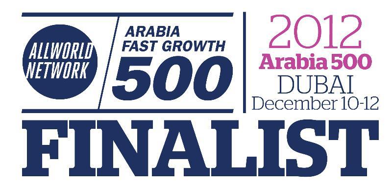 ARABIA FAST GROWTH 500 GLOBAL ENTREPRENEURSHIP SUMMIT AWARDS – 2012 Winds International (3)