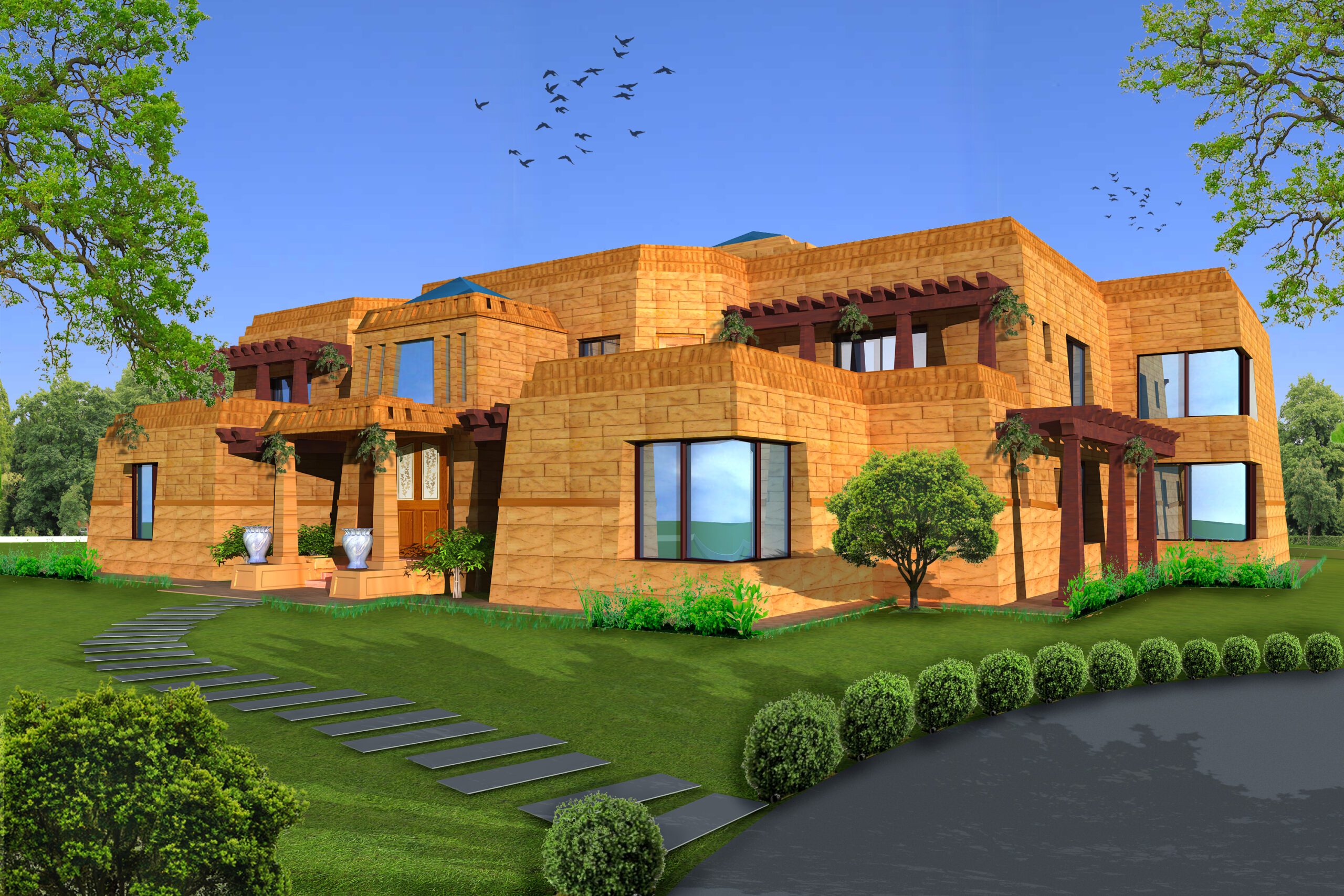 House Architect Layout Interior Design Islamabad Winds Internationaal (3)