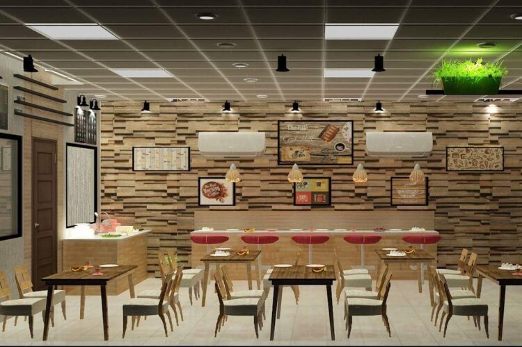 IHSAN SONS LIMITED CAFETERIA LAHORE Architect Layout Interior Winds International (1)